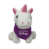 Northwestern I Kellogg Little Buddies Plush Unicorn Wearing Purple "Northwestern I Kellogg" Bandana