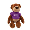 Northwestern I Kellogg Wild Bunch Plush Dog Wearing Purple "Northwestern I Kellogg" Tee Shirt