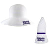 Northwestern I Kellogg Amelia White Collapsible Sun Hat
