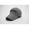Northwestern Wildcats Legacy Unconstructed Adjustable Dark Grey Hat with Straight Northwestern University Design