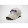 Northwestern Wildcats Legacy Unconstructed Adjustable Almond Cream Hat with Straight Northwestern University Design