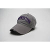 Northwestern Wildcats Legacy Unconstructed Adjustable Dark Grey Hat with Arched Northwestern Design