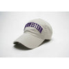 Northwestern Wildcats Legacy Unconstructed Adjustable Almond Cream Hat with Arched Northwestern Design