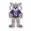 Northwestern University Wildcats Premium Acrylic Refrigerator Magnet with Willie the Wildcat Design