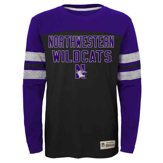 Northwestern University Wildcats Youth Long Sleeve T-Shirt