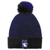 Northwestern University Wildcats Knit Cap with Pom