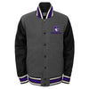 Northwestern University Wildcats Youth Quilt Lined Letterman Style Jacket