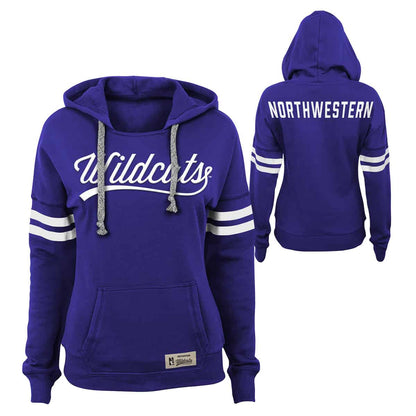 Northwestern University Wildcats Ladies Purple Game Day Hooded Sweatshirt