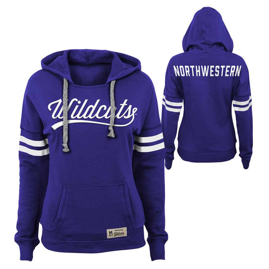 Northwestern University Wildcats Ladies Purple Game Day Hooded Sweatshirt