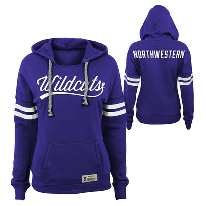 Northwestern University Wildcats Ladies Purple Game Day Hooded Sweatshirt