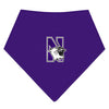 Northwestern University Purple Baby Bandana Bib