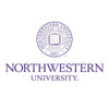 Northwestern University Wildcats Static Cling Inside Application Decal with Seal Design 4"X6.5"