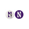 Northwestern University Wildcats Auto Coasters Set of Two with N-Cat & N Design