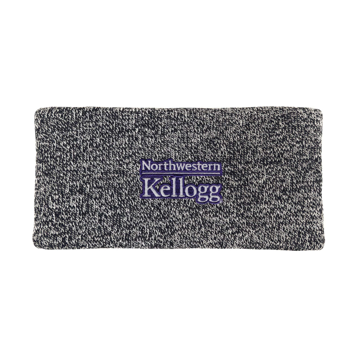 Northwestern I Kellogg Cameron Black Marled Yarn Ear Band