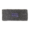 Northwestern I Kellogg Sloane Black Marled Yarn Ribbed Ear Band
