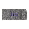 Northwestern I Kellogg Sloane Charcoal Marled Yarn Ribbed Ear Band