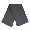 Northwestern I Kellogg Frosty Solid Charcoal Knit Scarf