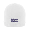 Northwestern I Kellogg Zeus White Cotton Beanie Hat