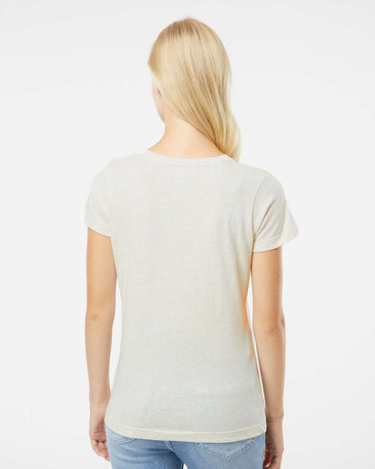 Northwestern I Kellogg Women's MV LAT Fine Jersey Natural Heather Tee Shirt