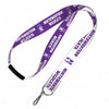 Northwestern Wildcats 1" Full Color Lanyards w/Breakaway