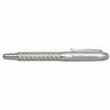 Northwestern University Wildcats Laser Engraved Silver Carbon Fiber Ballpoint Pen with Northwestern University Design