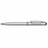 Northwestern University Wildcats Laser Engraved Silver Click Action Gel Ink Pen