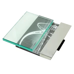 Northwestern University Wildcats Deluxe Glass and Metal Picture Frame
