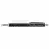 Northwestern University Wildcats Laser Engraved Black Challenger Ballpoint Pen