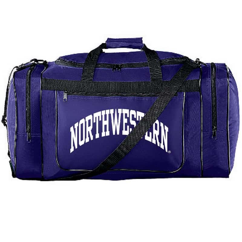 Northwestern University Wildcats Augusta Sportswear Purple Gear Bag AS511