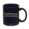 Northwestern University Wildcats 11 oz. Purple Ceramic Coffee Mug with Arts & Sciences Design