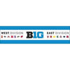 Northwestern University Wildcats Big Ten Conference 2'X8' Banner with East & West Divisions