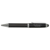Northwestern University Wildcats Laser Engraved Black Carbon Fiber Stylus Ballpoint Pen