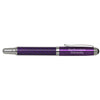 Northwestern University Wildcats Laser Engraved Purple Carbon Fiber Ballpoint Pen with Northwestern University Design