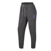 Northwestern University Wildcats Colosseum Women's Dash Jogger Pavement Color with Stylized N design
