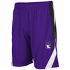 Northwestern University Wildcats Men's Colosseum Purple Rio Short with N-Cat Design