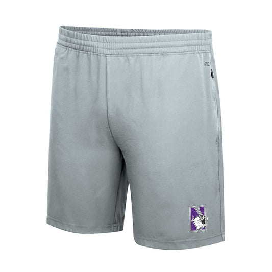 Northwestern University Wildcats Colosseum Men's Gray Private Residence Short