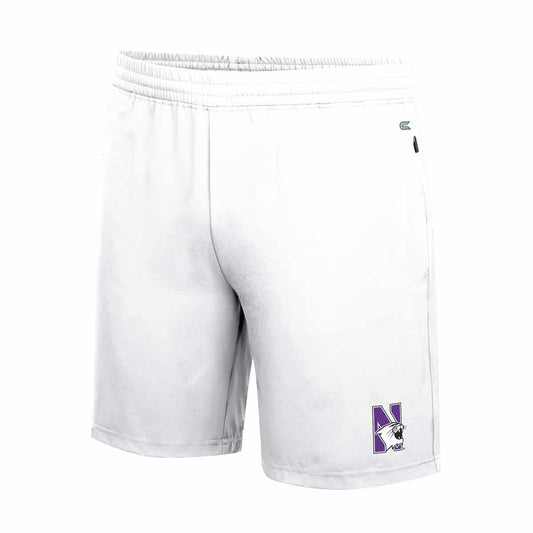 Northwestern University Wildcats Colosseum Men's White Private Residence Short