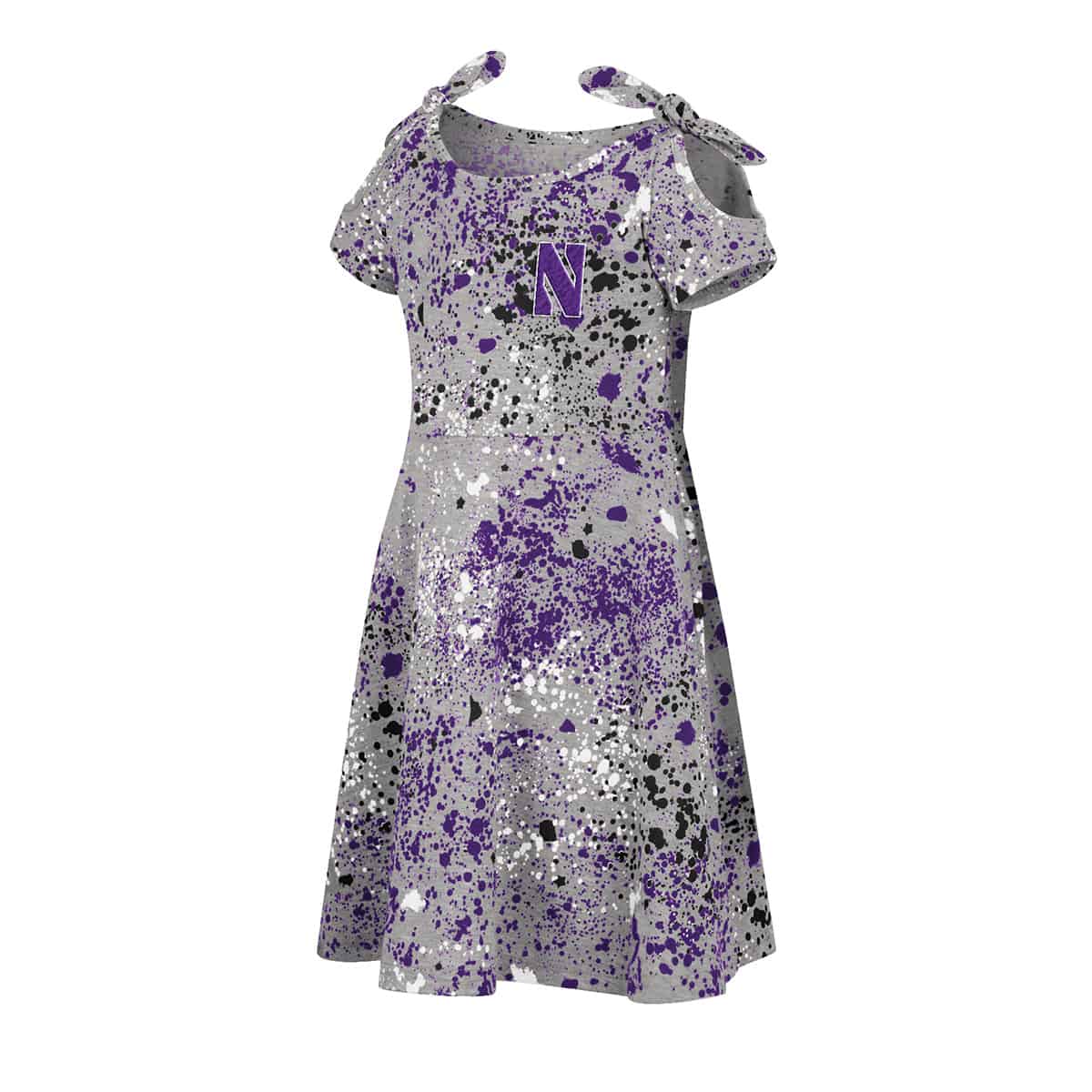 Northwestern University Wildcats Colosseum Toddler Girls Sweet Pea Dress