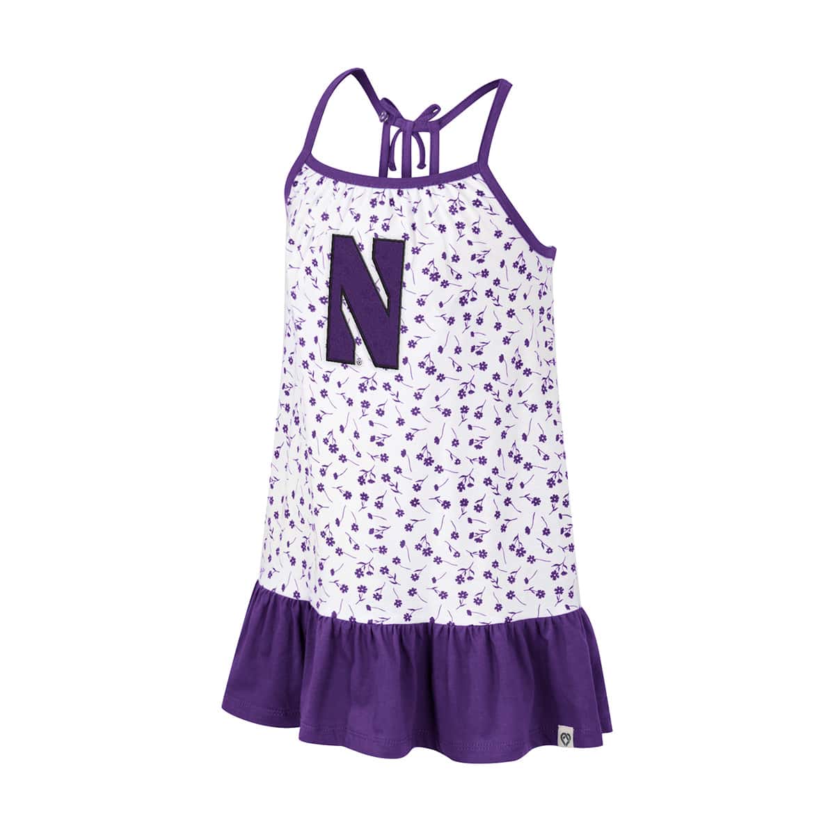 Northwestern University Wildcats Colosseum Toddler Robin Floral Dress
