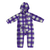 Northwestern University Wildcats Colosseum Infant Boys Farays Romper