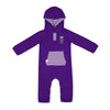 Northwestern University Wildcats Colosseum Infant Boys Whowonkas Romper