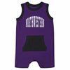Northwestern University Wildcats Colosseum Infant Boys Clear Secret Life Romper