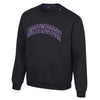 Northwestern University Wildcats Colosseum Men's Black I'll Be Back Crew