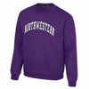 Northwestern University Wildcats Colosseum Men's Purple I'll Be Back Crew