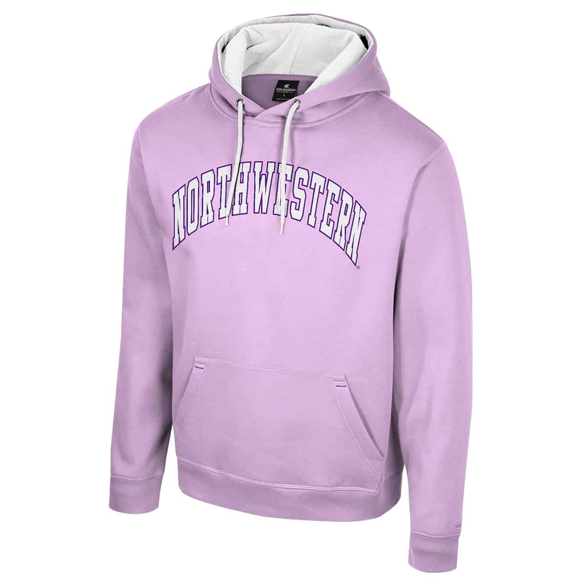 Northwestern University Wildcats Colosseum Men's Lilac I'll Be Back Hoodie