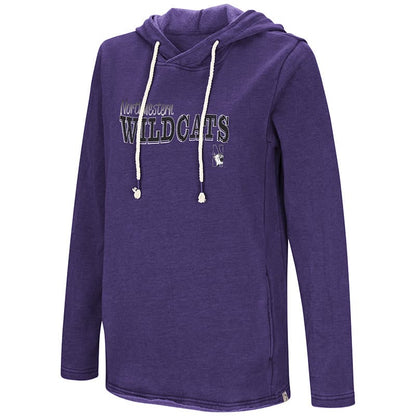 Northwestern University Wildcats Colosseum Purple Ladies Jouirney Is Everthing Vintage Hoodie