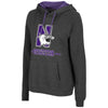 Northwestern University Wildcats Colosseum Women's Black Genius Hoodie