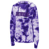 Northwestern University Wildcats Colosseum Ladies Purple Tie Dye Hoodie