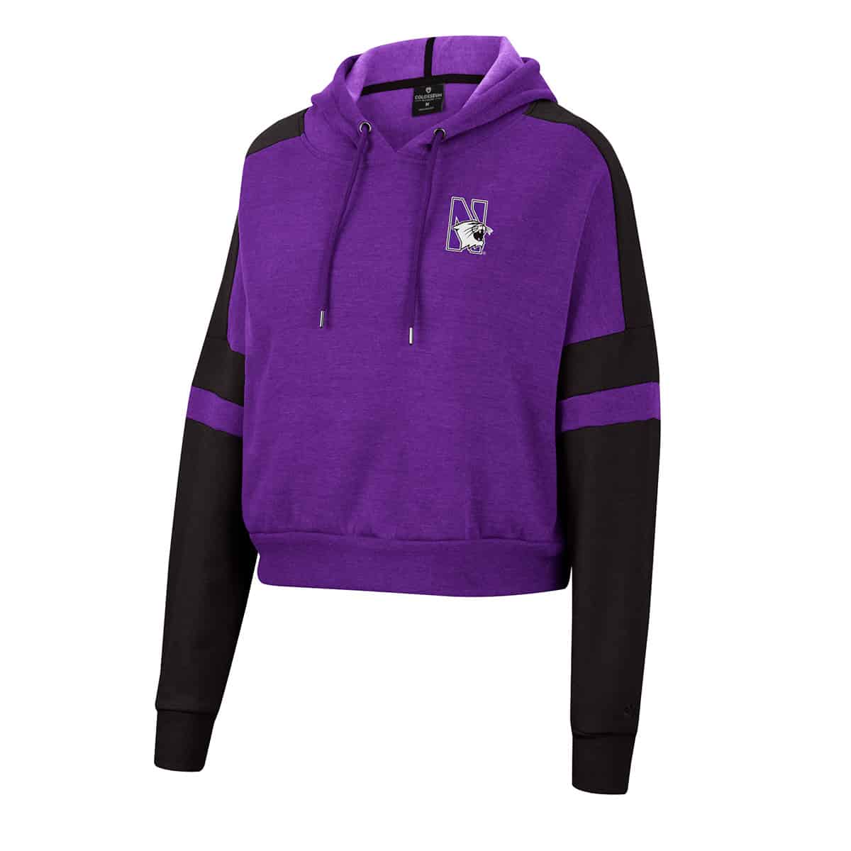 Northwestern University Wildcats Colosseum Ladies Paris Meet And Greet Hoodie