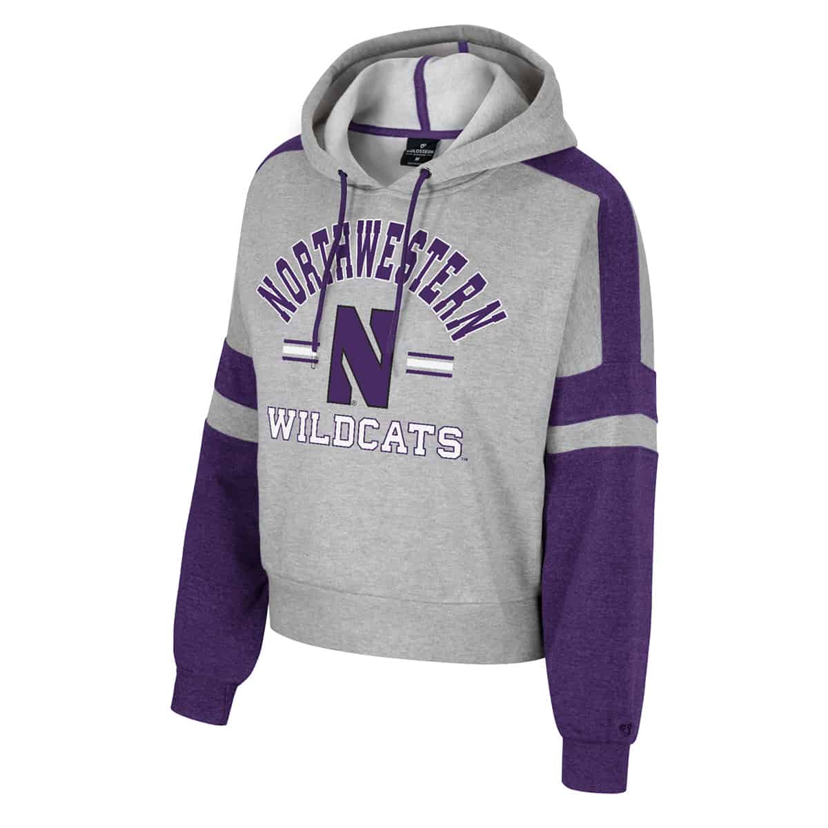 Northwestern University Wildcats Colosseum Ladies Under Cover Hoodie